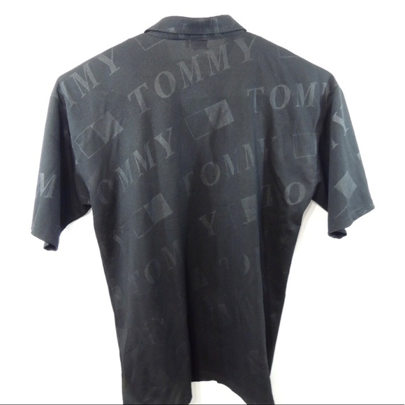 Tommy Hilfiger Men’s Casual Shirt Black Size XL - Picture 4 of 7